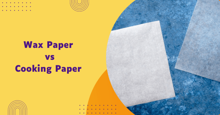What is the difference between wax paper and cooking paper?